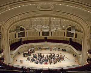 Orchestra Hall at Symphony Center in Chicago